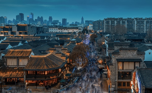 看你的城市-南京-色彩-影之语-风光 图片素材