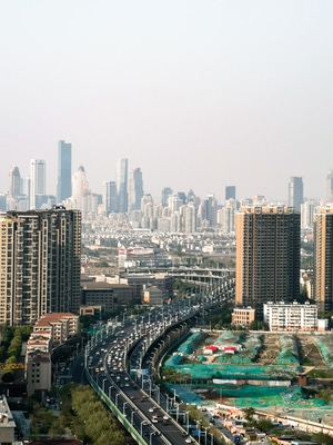 建築-风光-影之语-色彩-看你的城市 图片素材