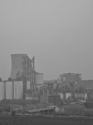 河南-污染-空气-工厂-建筑 图片素材