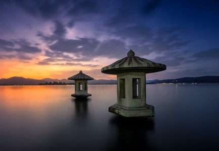翠光亭-西湖-翠光亭-西湖-湖面 图片素材