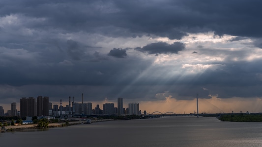 尘世烟火-你好2020-自然景观-城市依旧-我要上封面 图片素材