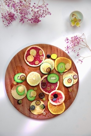 色彩-水果-静物-美食-创意 图片素材