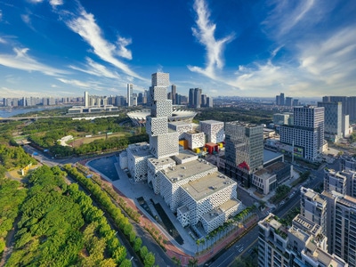 无人机航拍-航拍-建筑-俯瞰-风光 图片素材
