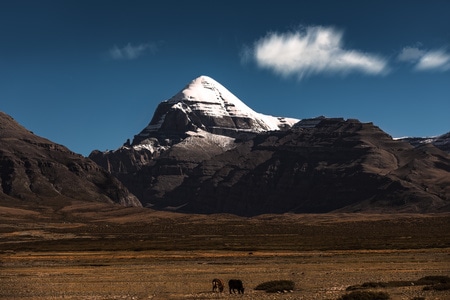 自驾-阿里-雪山-山峰-火山 图片素材