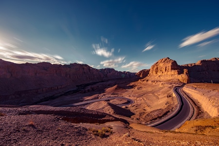 自驾-阿里-沙漠-公路-风光 图片素材