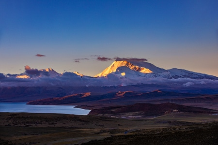 阿里-自驾-日落-日出-火山 图片素材