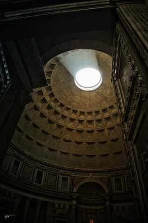 我要上封面-旅行-意大利-罗马-万神殿 图片素材