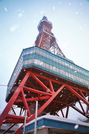 雪世界-我要上封面-旅行-日本-北海道 图片素材