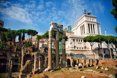 旅行-意大利-罗马-建筑-色彩 图片素材