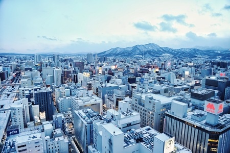 雪世界-我要上封面-旅行-日本-北海道 图片素材