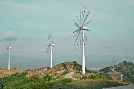 规律-线条-光影-建筑-风车 图片素材