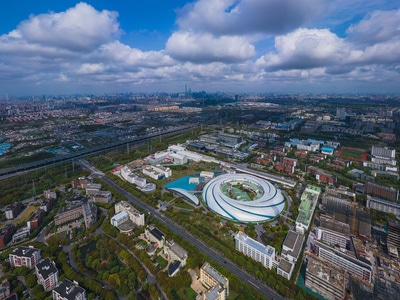 商用素材-你好2020-上海光源-ssrf-上海浦东 图片素材