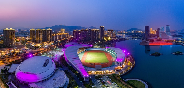 夏天-海沧-建筑-厦门-城市风光 图片素材