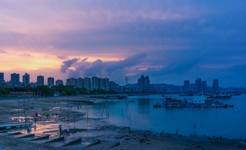 风光-城市夜景-夜景-城市风光-色彩 图片素材