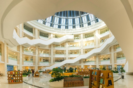 图书馆-集美-空间-室内-看你的城市 图片素材