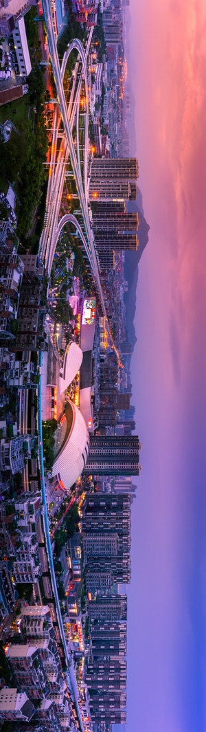 风光-色彩-全景-建筑-嘉庚体育馆 图片素材