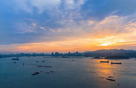 风光-海沧-厦门-色彩-城市风光 图片素材