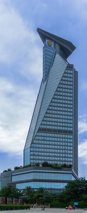 风光-城市风光-厦门-建筑-威斯汀 图片素材