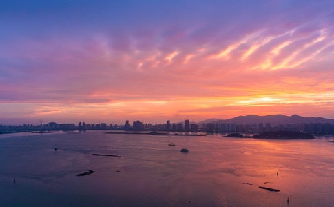 风光-海沧-厦门-色彩-城市风光 图片素材