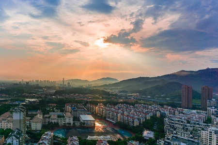 风光-城市-城市风光-厦门-云 图片素材