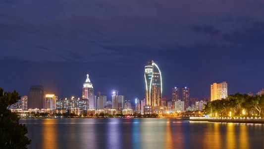 厦门-建筑-色彩-城市-城市风光 图片素材