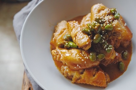 摄影-美食-食物-美食-鸡翅 图片素材