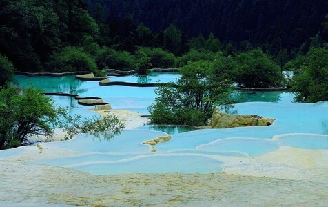风光-风景-自然-山水-蓝 图片素材