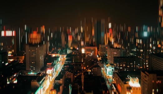 上海市-建筑-线条-城市-创意 图片素材