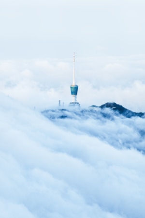 清晨-梧桐山-山脉-你好2020-旅行 图片素材