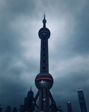 上海-照片-摄影-下雨-阴天 图片素材