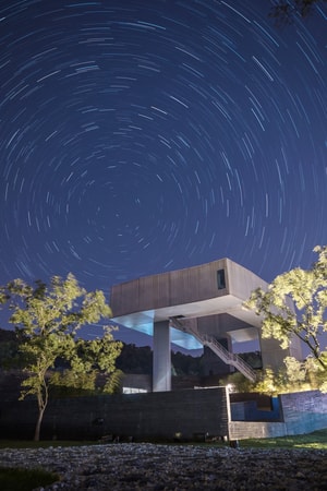 色调-星轨-南京浦口-星轨-繁星 图片素材