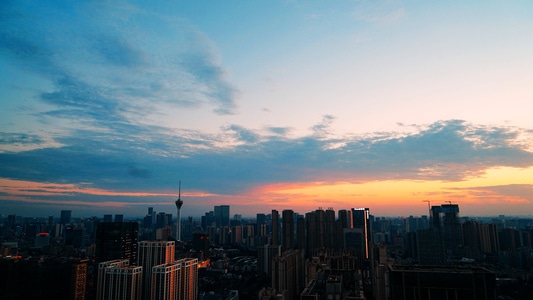 城市-光影-城市风光-城市-建筑 图片素材