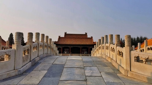 旅行-7日打卡挑战-手机摄影-风景-清西陵 图片素材