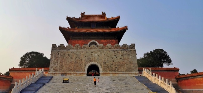 旅行-7日打卡挑战-手机摄影-风景-清西陵 图片素材