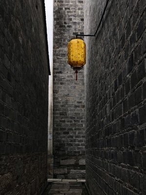 南京-门东-老街巷-老屋-街巷 图片素材