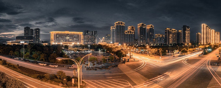 城市-风光-旅行-夜景-城市 图片素材