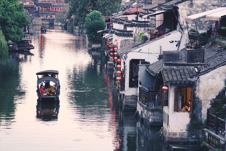 旅行-村落-我的2019-古镇-江南古镇 图片素材