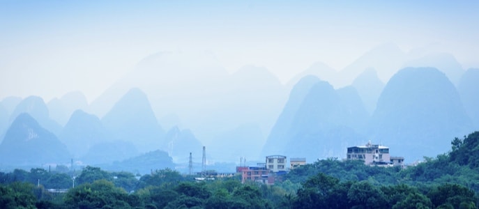 风光-群峰-云雾-风光-风景 图片素材