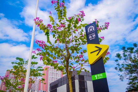 我的2019-地铁-城市-南宁-抓拍 图片素材