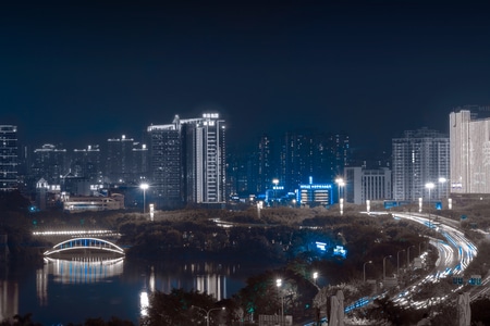南宁-民歌湖-会展中心-金湖广场-竹溪立交 图片素材