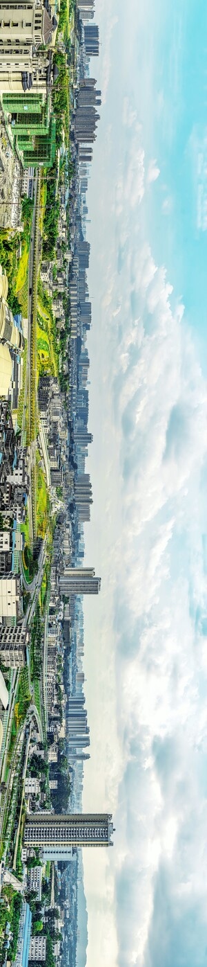 色彩-晴空万里-天气-建筑-城市 图片素材