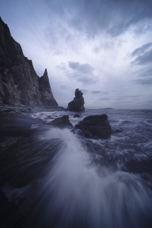 大连-大海-海景-海岸线-风光 图片素材