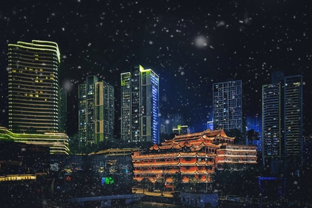 你好2020-手机摄影-创意后期-城市-城市风光 图片素材