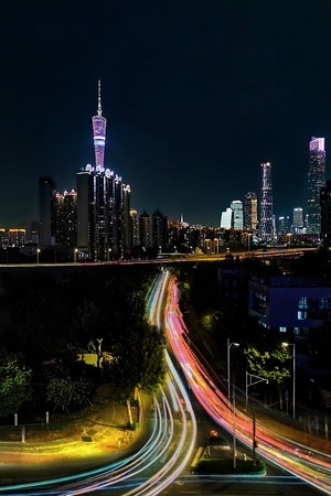 我的2019-手机摄影-广州夜景-城市-城市风光 图片素材