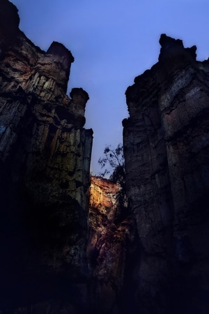 手机摄影-土林-峭壁-风景-土林 图片素材