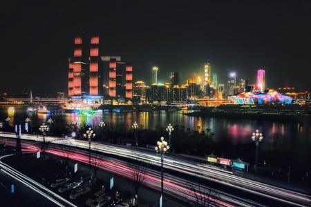 宅家-手机摄影-城市-城市风光-夜景 图片素材