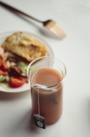 宅家-你好2020-美食摄影-天天都是下厨好日子-奶茶 图片素材