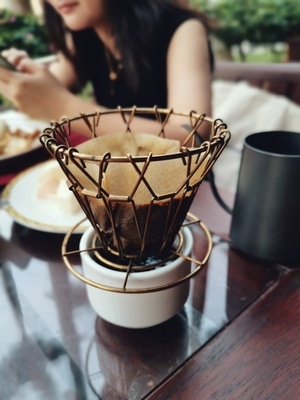 美食摄影-旅途-手冲咖灰-生活有爱-记录 图片素材