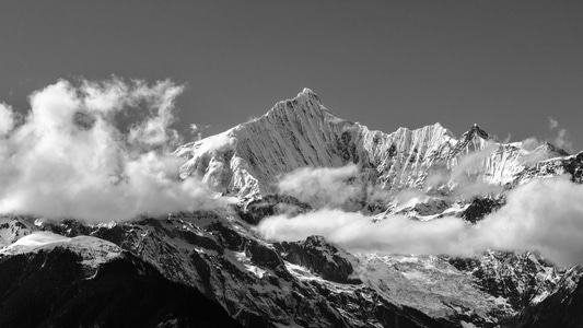 梅里雪山-德钦-滇藏线-云南-旅行 图片素材