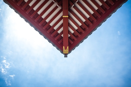 建筑-扫街-在路上-屋檐-房檐 图片素材